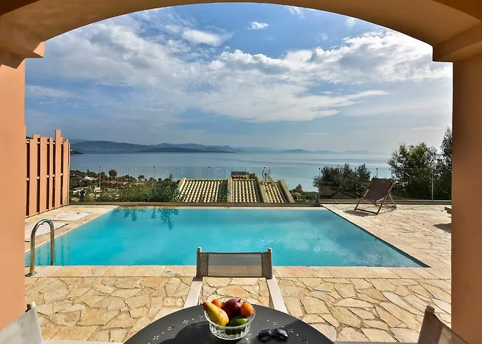 Βίλα Renata Gold - Private Pool, Free Parking & Sea View