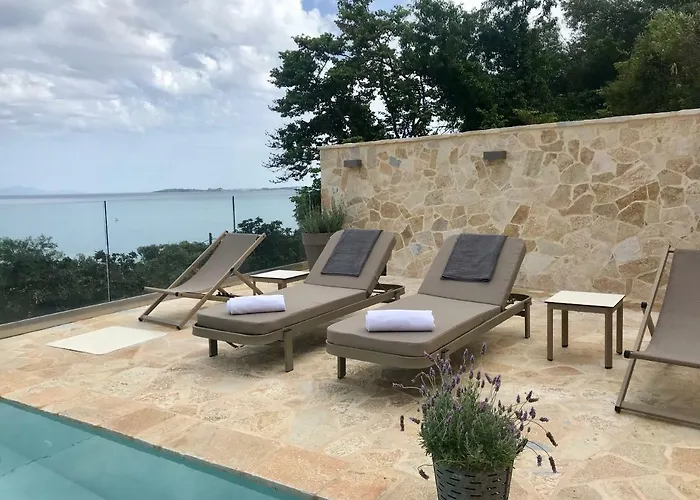 Renata Gold - Private Pool, Free Parking & Sea View Barbati